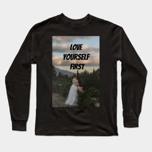 Inspire art to reality through quotes Long Sleeve T-Shirt